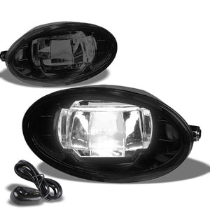 Smoked Lens LED Front Bumper Fog Light Lamp+Switch For 09-13 Civic/08-11 Accord-Exterior-BuildFastCar