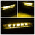 Front Bumper Driving Fog Light Lamp 12V 6000K LED Amber Lens For 16-17 Accord-Exterior-BuildFastCar