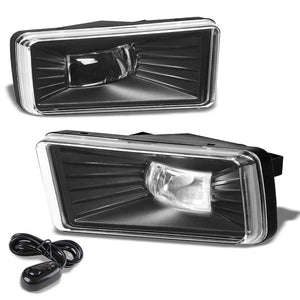 Front Bumper Driving Fog Light Lamp 12V LED Clear Lens For 07-15 Silverado 1500-Exterior-BuildFastCar