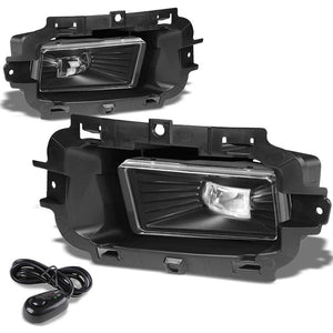 Front Driving Fog Light Lamp 12V 6000K LED Clear Lens For 14-15 Silverado 1500-Exterior-BuildFastCar