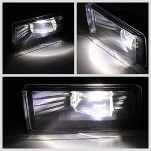 Front Driving Fog Light Lamp 12V 6000K LED Clear Lens For 14-15 Silverado 1500-Exterior-BuildFastCar