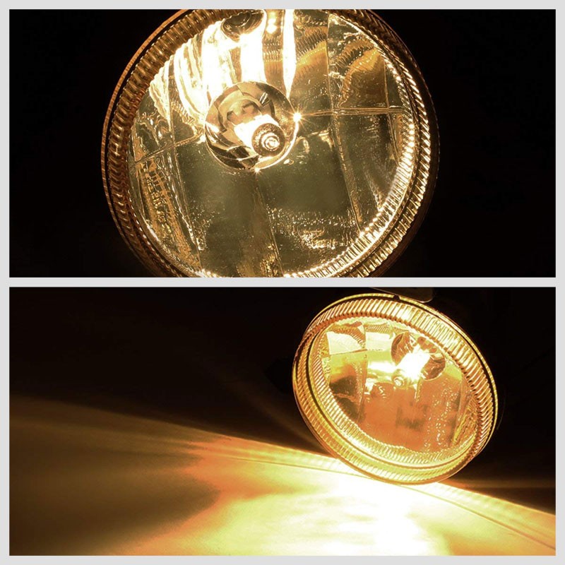 Front Bumper Drive Fog Light Lamp+Bulbs Smoke Lens For 94-98 Ram 1500 2500 3500-Exterior-BuildFastCar