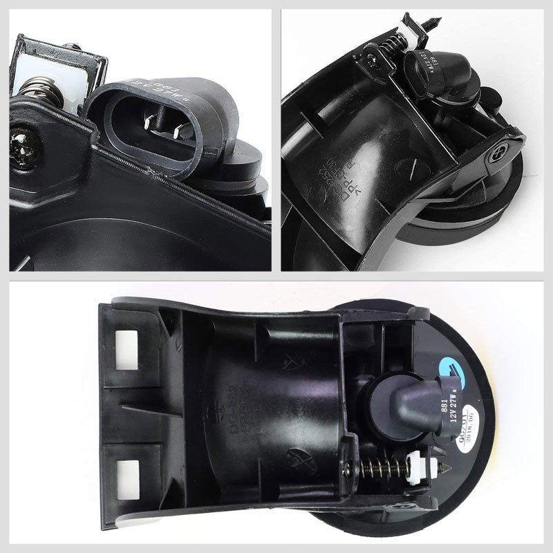 Front Bumper Drive Fog Light Lamp+Bulbs Smoke Lens For 94-98 Ram 1500 2500 3500-Exterior-BuildFastCar