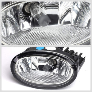 Clear Lens Front Driving Fog Light Lamp Kit++Bezel+Switch For 17-18 Honda CR-V-Exterior-BuildFastCar