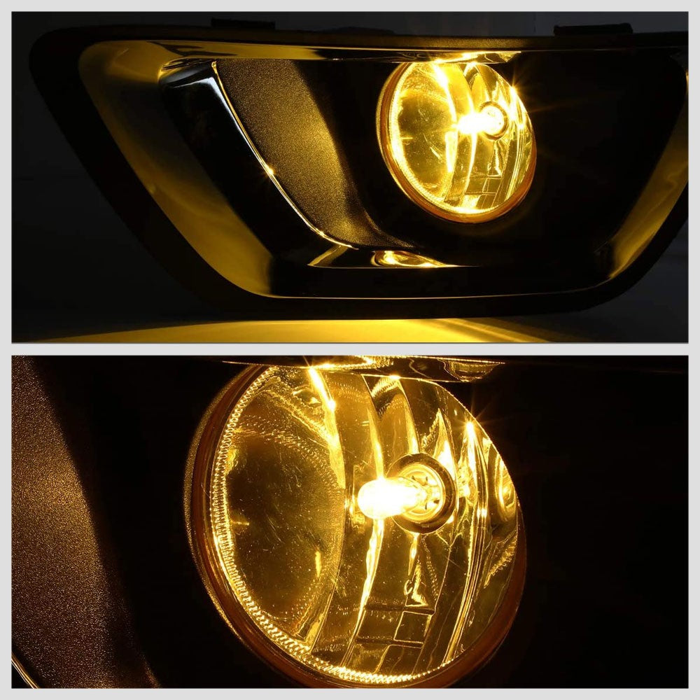 15-19 Chevrolet Colorado Amber Lens Bezel Cover Fog Light