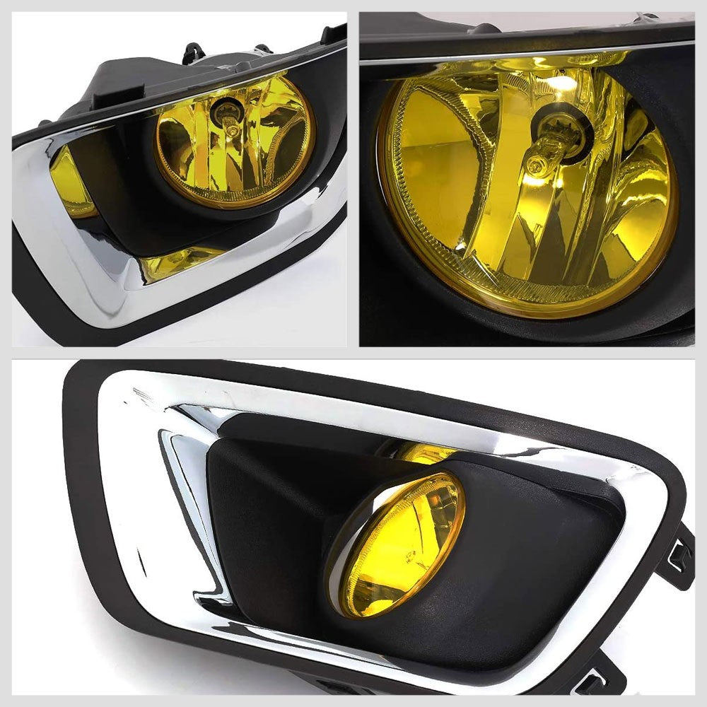 15-19 Chevrolet Colorado Amber Lens Bezel Cover Fog Light