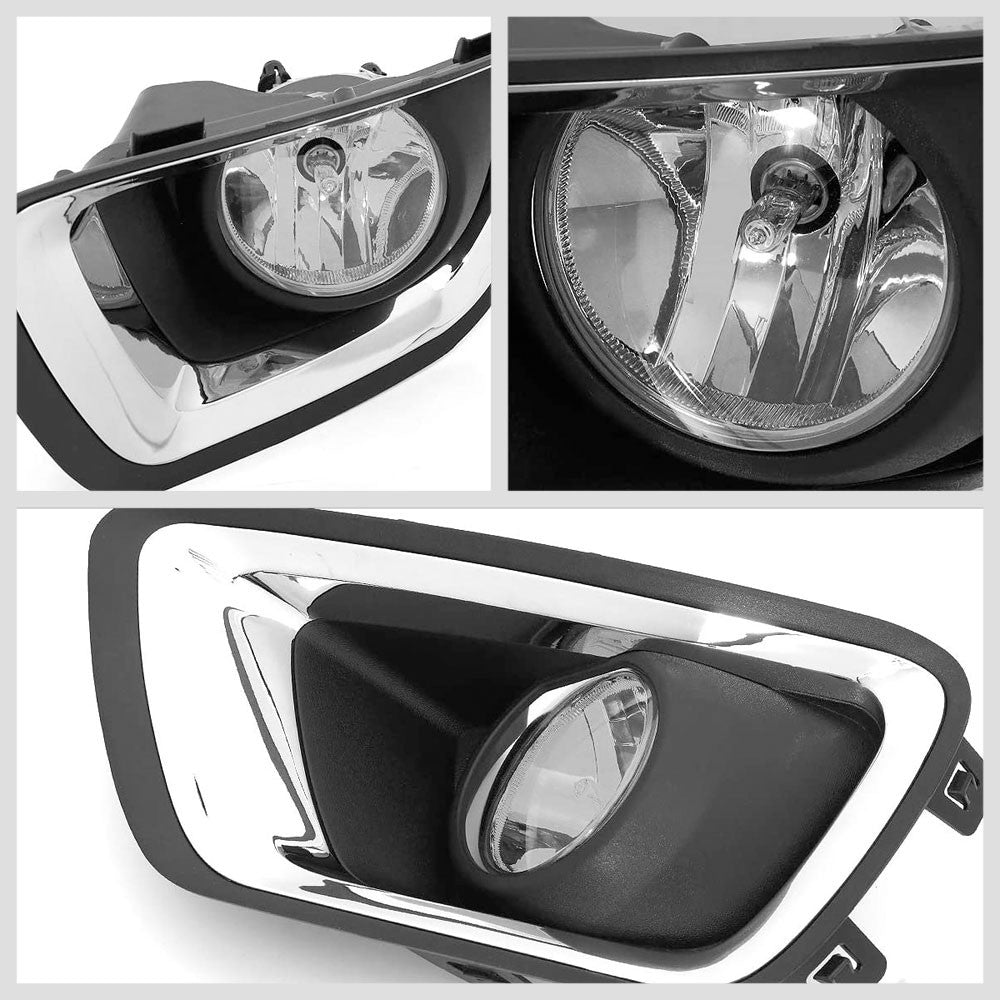 15-19 Chevrolet Colorado Clear Lens Bezel Cover Fog Light
