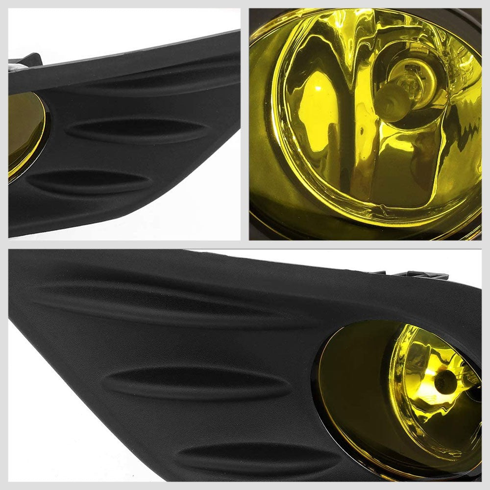 16-18 Nissan Altima Sedan Amber Lens Bezel Cover Fog Light