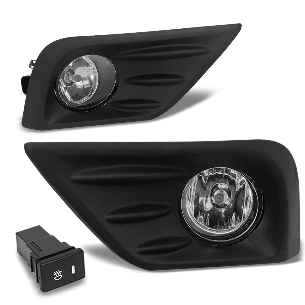 16-18 Nissan Altima Sedan Clear Lens Bezel Cover Fog Light