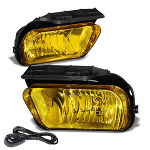 Front Bumper Amber Lens Fog Light Lamp+Bulbs For 02-06 Chevy Avalanche 1500 2500-Lighting-BuildFastCar