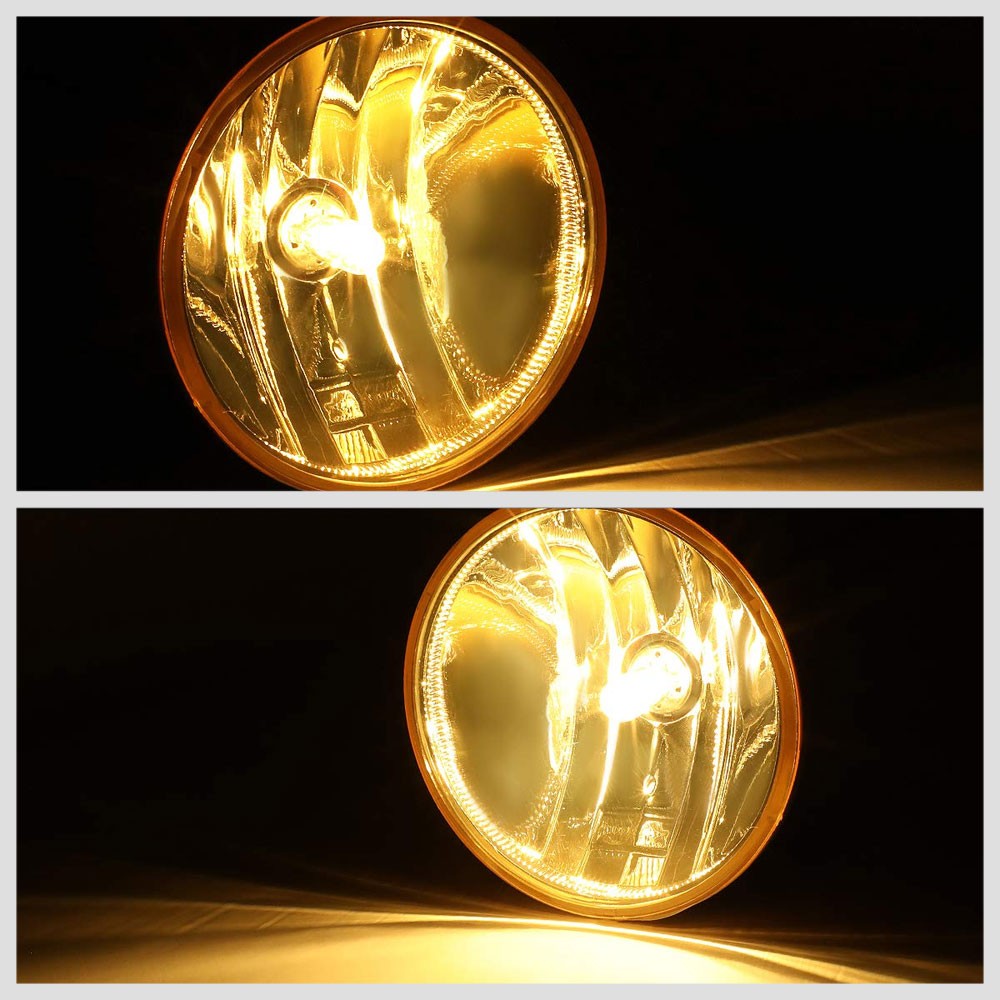 Front Bumper Amber Lens Fog Light Lamp+Bulbs For 15-19 Chevrolet Colorado-Lighting-BuildFastCar