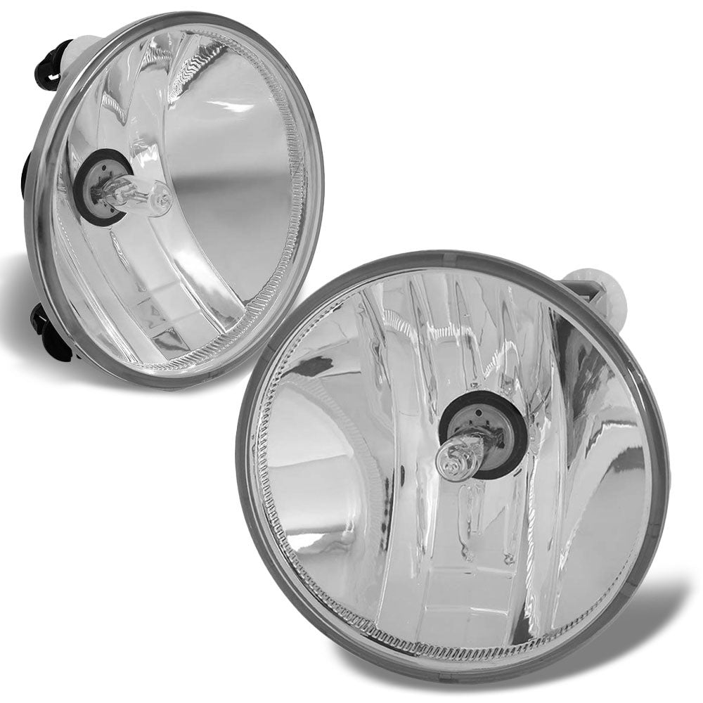 Front Bumper Clear Lens Fog Light Lamp+Bulbs For 15-19 Chevrolet Colorado-Lighting-BuildFastCar