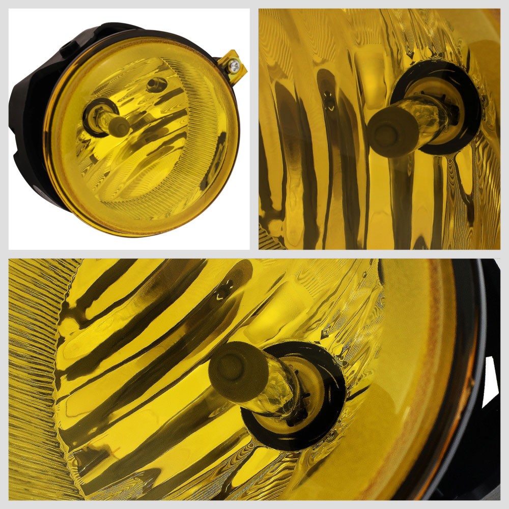 Yellow Lens Front Bumper Fog Light Lamps 05-09 Sebring Town & Country BFC-FOLK-310-AM