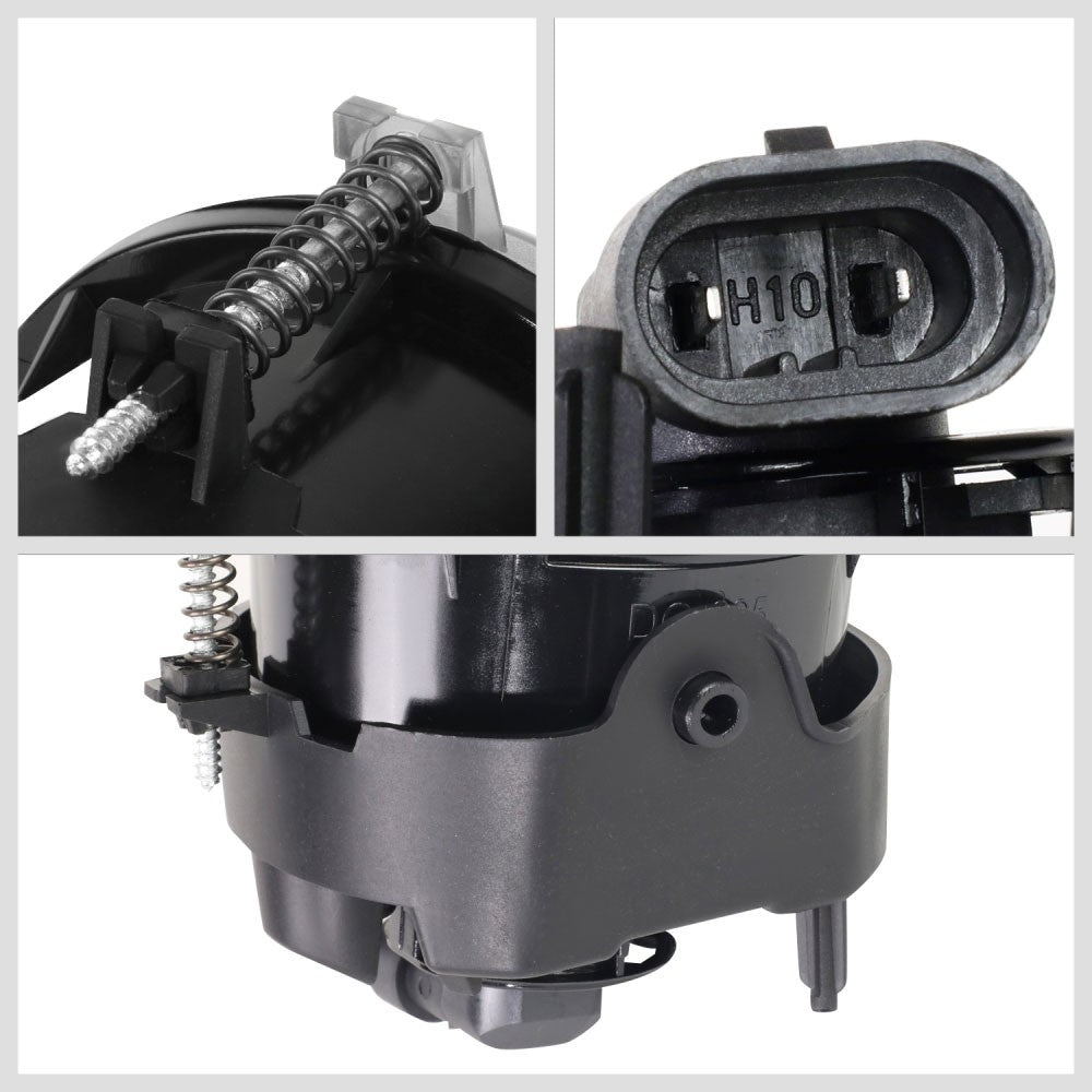 Clear Lens Front Bumper Fog Light Lamps 08-10 Dodge Challenger BFC-FOLK-310-CH