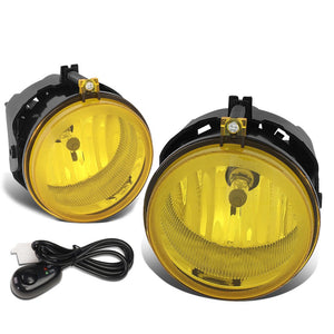 Yellow Lens Front Bumper Fog Light Lamps +Switch 05-09 Sebring BFC-FOLK-311-AM