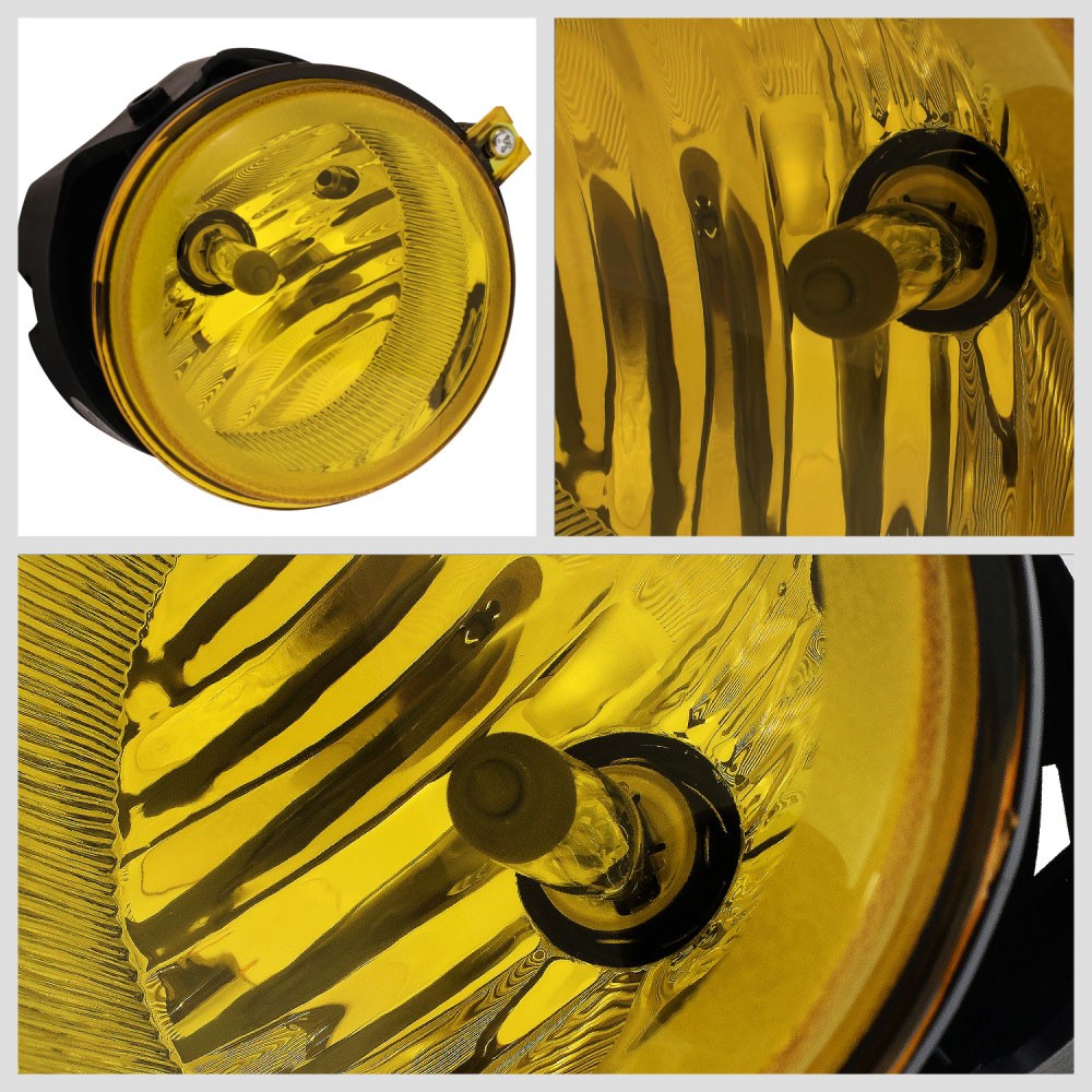 Yellow Lens Front Bumper Fog Light Lamps +Switch 05-09 Sebring BFC-FOLK-311-AM