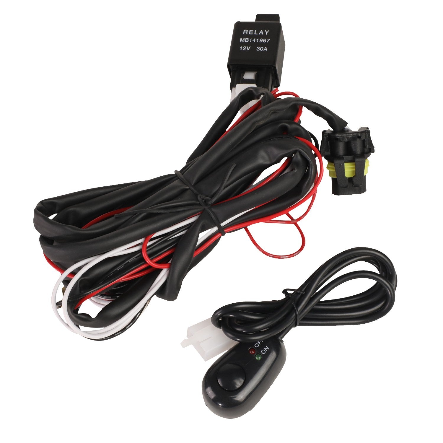 Clear Lens Front Bumper Fog Light Lamps +Switch 08-10 Dodge Challenger BFC-FOLK-311-CH