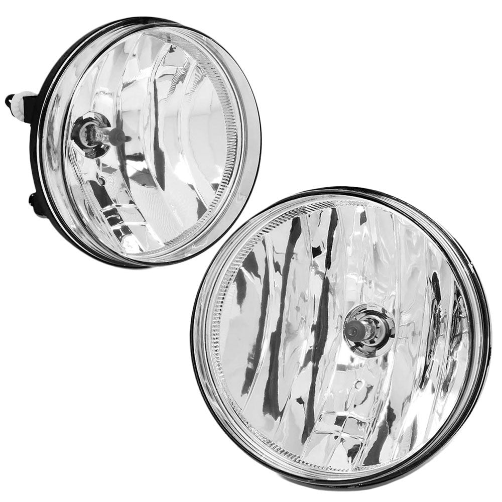 GMC Sierra 1500 Clear Lens Reflector Fog Light Lamp Kit