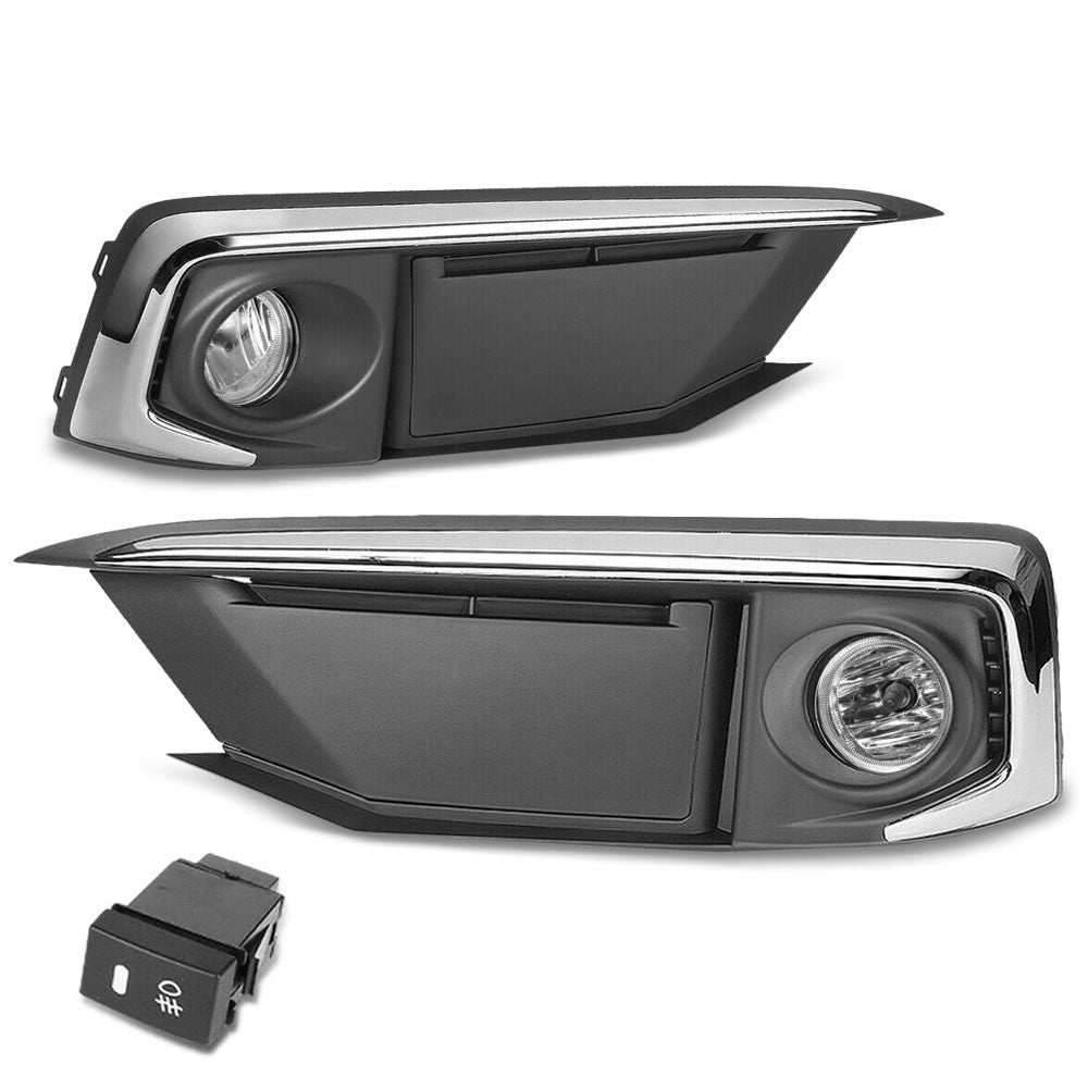 19-UP Honda Civic FC 2DR 4DR Clear Lens Reflector Fog Light