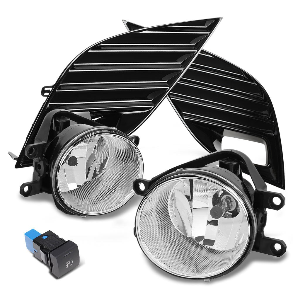 18-UP Toyota Camry XV70 SE XSE Clear Lens Bezel Fog Light
