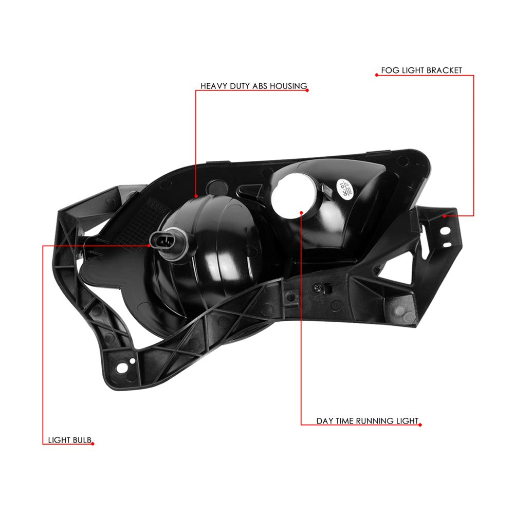 Front Bumper Replace Left/Right Halogen Fog Light For 02-06 Avalanche 2500