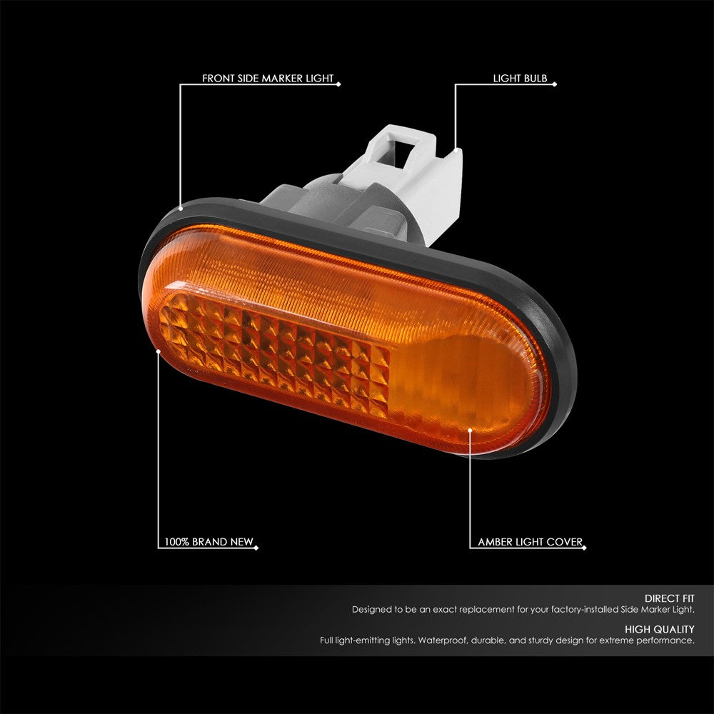 Front Bumper Replace Left/Right Halogen Fog Light 194 Bulb For 92-95 Civic