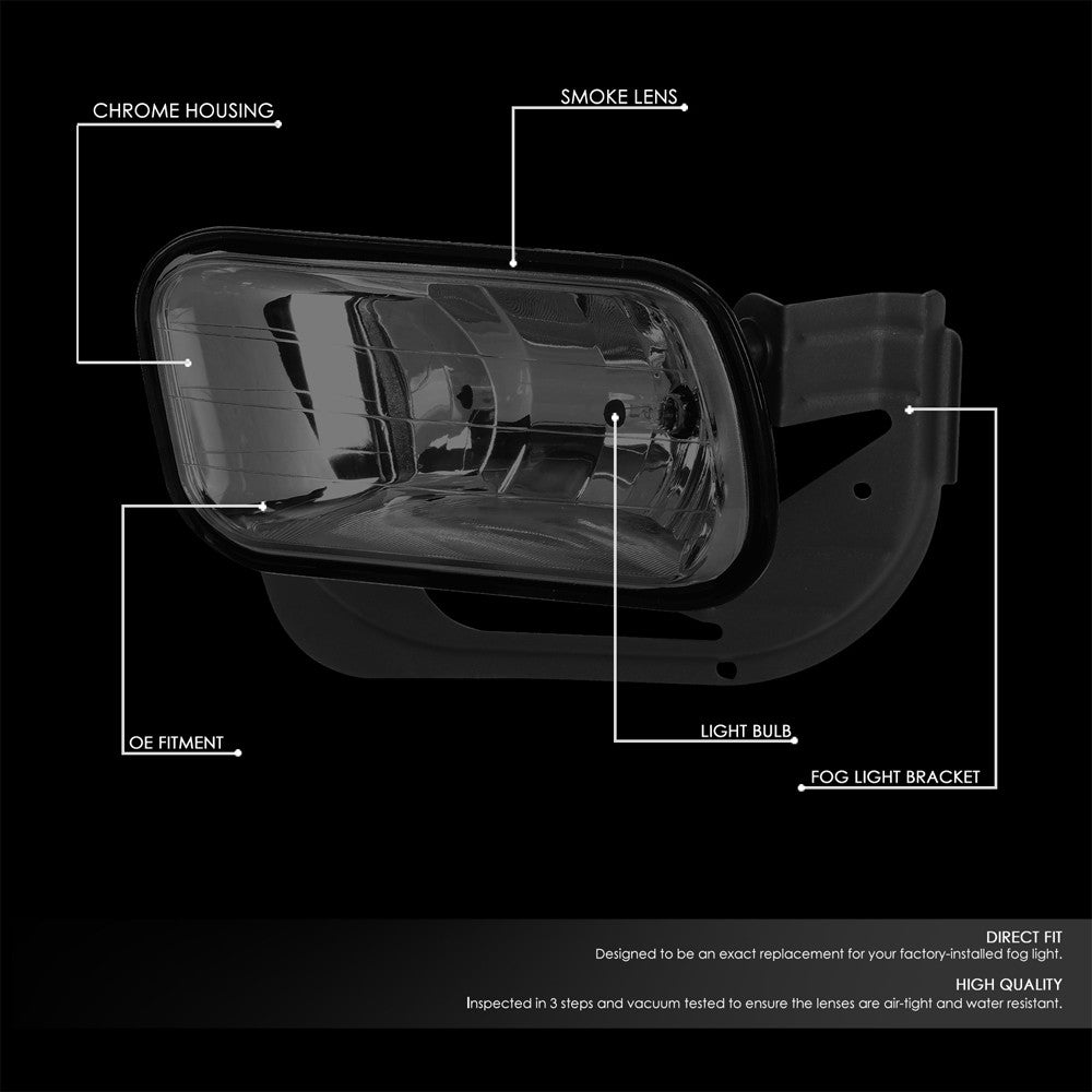 Front Bumper Replace Left/Right Halogen Fog Light w/Switch For 09-10 Ram 1500