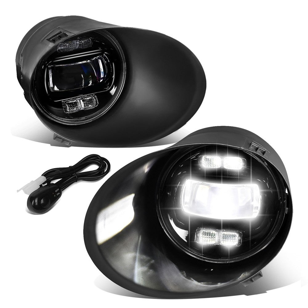 Front Bumper Replace Left/Right LED Fog Light w/Switch 07-14 Tundra BFC-FOLK-336-CH