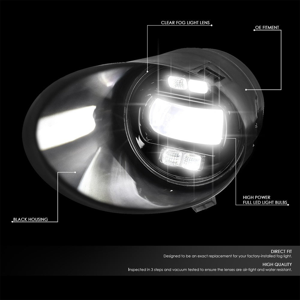 Front Bumper Replace Left/Right LED Fog Light Bulb w/Switch For 07-14 Tundra