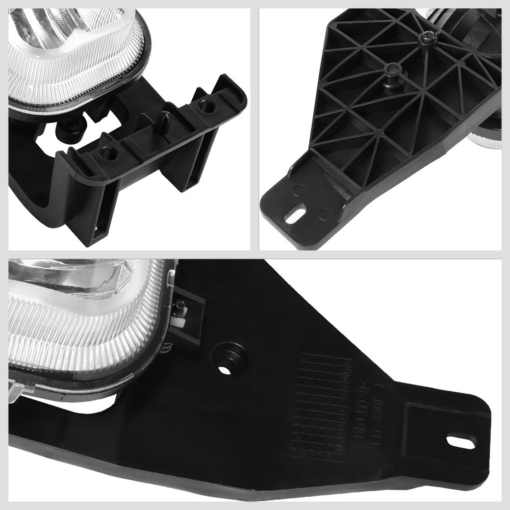 Front Bumper Replace Left/Right Halogen Fog Light 9145 Bulb For 05-07 F-450 SD