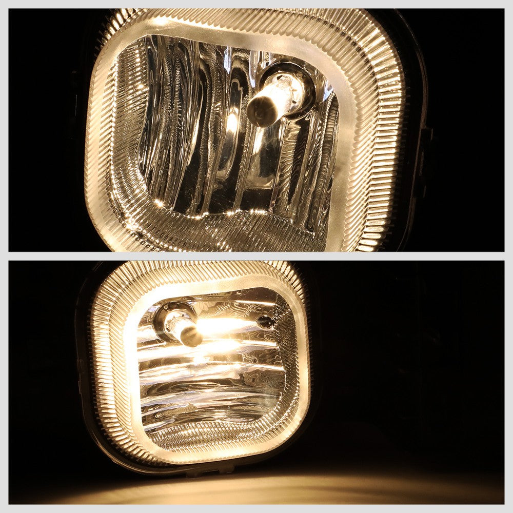 Front Bumper Replace Left/Right Halogen Fog Light 9145 Bulb For 05-07 F-550 SD