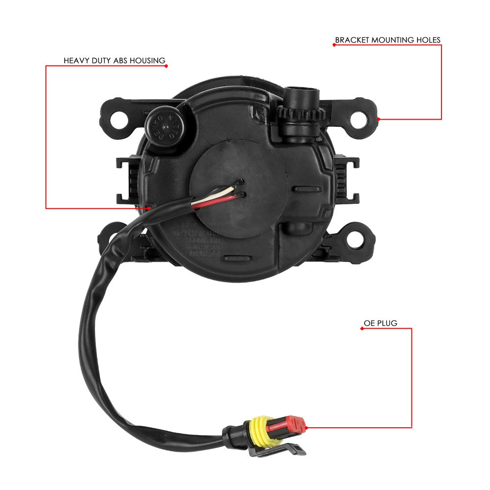 Front Bumper Replace Left/Right LED Fog Light Bulb For 12-14 CR-V