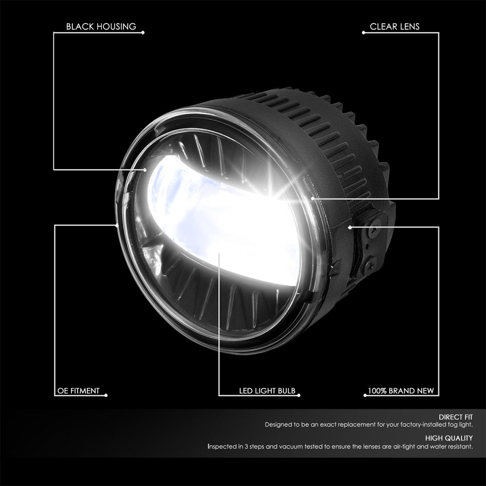 Front Bumper Replace Left/Right LED Fog Light Bulb For 11-13 M37