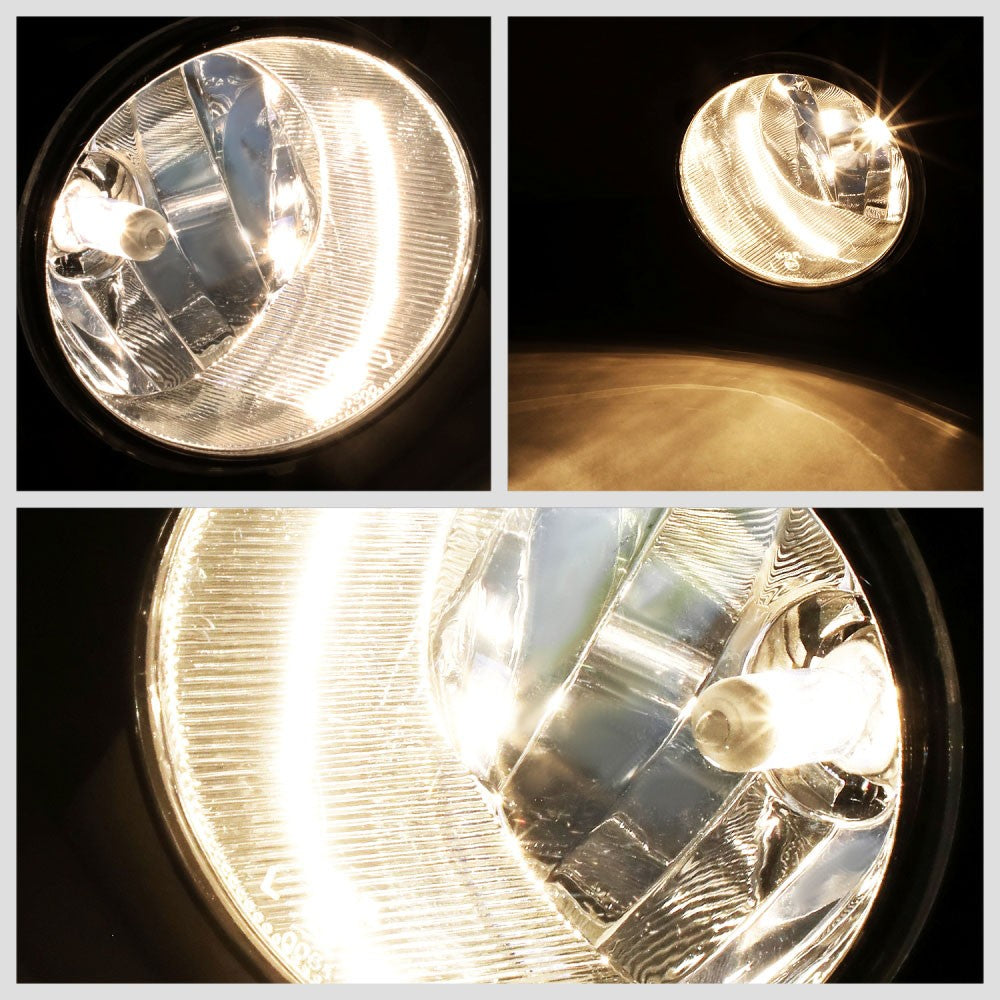 Clear Lens Front Bumper Fog Light Lamps 20+ Toyota Highlander XU70 BFC-FOLK-352-CH