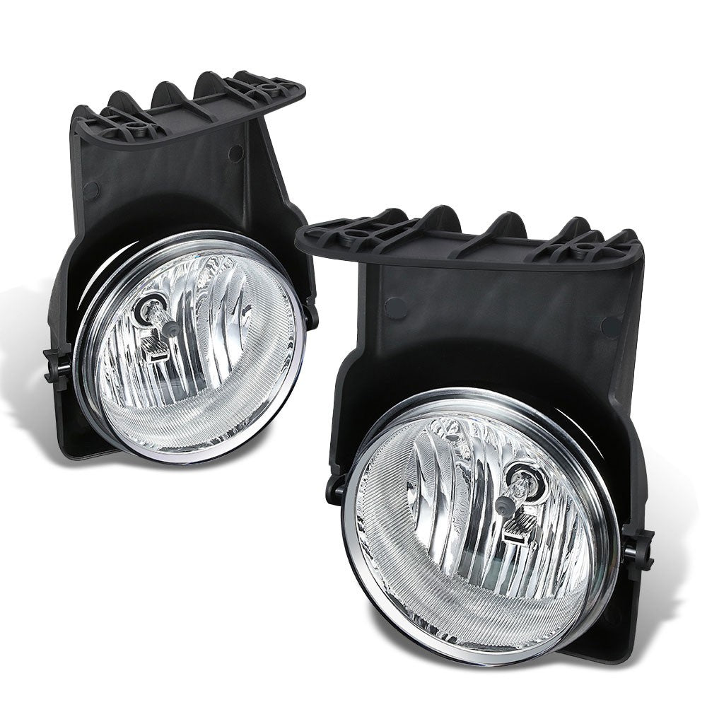 Clear Lens Front Bumper Fog Light Lamp 03-06 GMC Sierra 1500 2500 3500 BFC-FOLK-357-CH