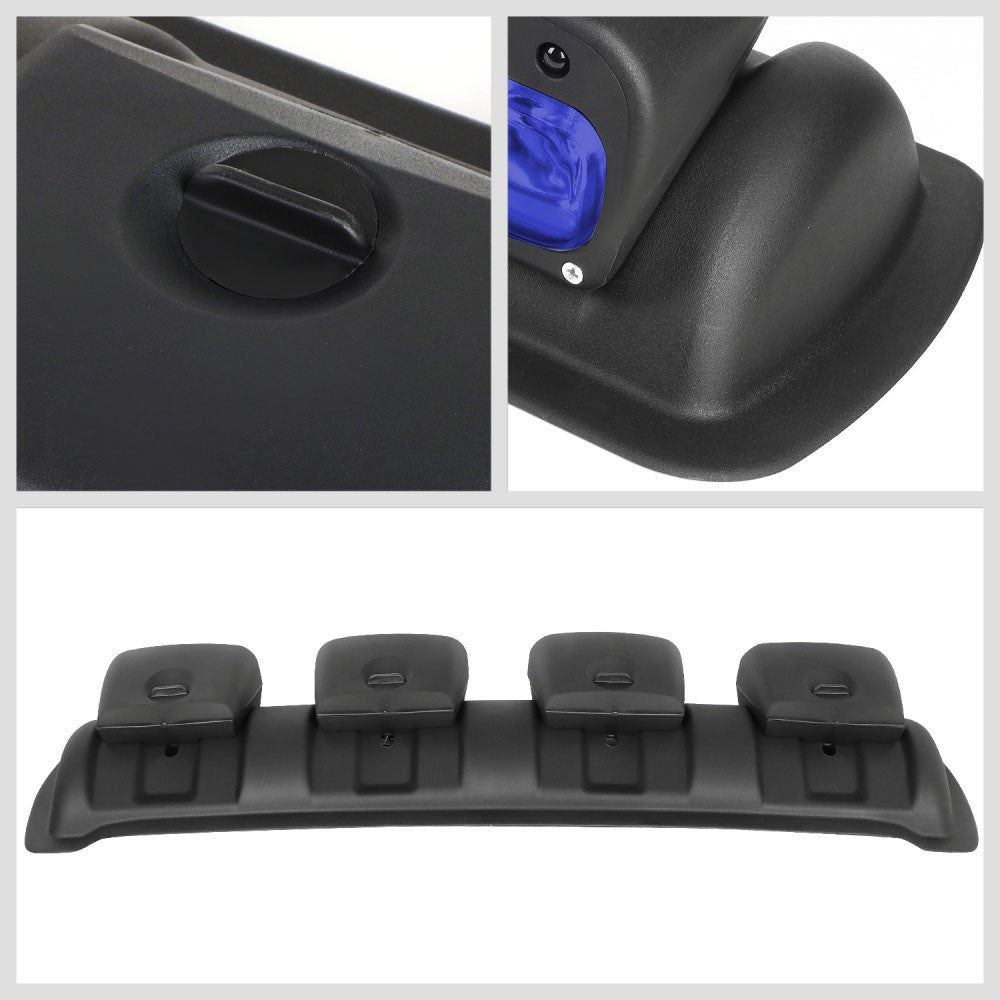 Universal Off-Road Blue Lens Adjustable Quad Roof Mount Fog Light Lamp BFC-FOLK-360-BL