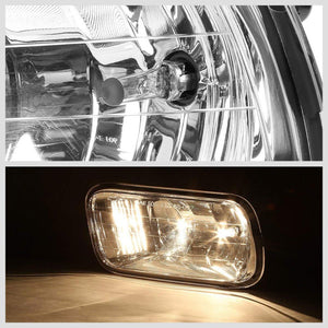 Front Bumper Driving OE Fog Light Lamp Kit+Bulbs Clear Lens For 09-12 Ram 1500-Exterior-BuildFastCar