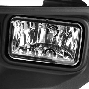Front Bumper Replace Fog Light Lamp Black Bezel+Bulbs Clear Lens For 15-17 F-150-Exterior-BuildFastCar