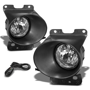 Front Bumper Driving Fog Light Lamp Kit Bezel+Bulbs Clear Lens For 06-08 Mark LT-Exterior-BuildFastCar