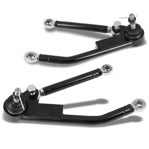 Front Lower Adjustable Black Adjustable Camber Control Arm For 79-93 Mustang-Wheel Alignment-BuildFastCar