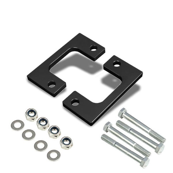 1/2&quot; Front Black Low Mount Leveling Lift Kit Spacer For 07-17 Silverado 1500-Suspension-BuildFastCar