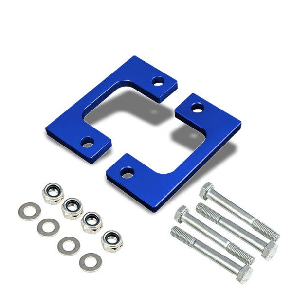 1/2&quot; Front Blue Low Mount Leveling Lift Kit Spacer For 07-17 Silverado 1500-Suspension-BuildFastCar