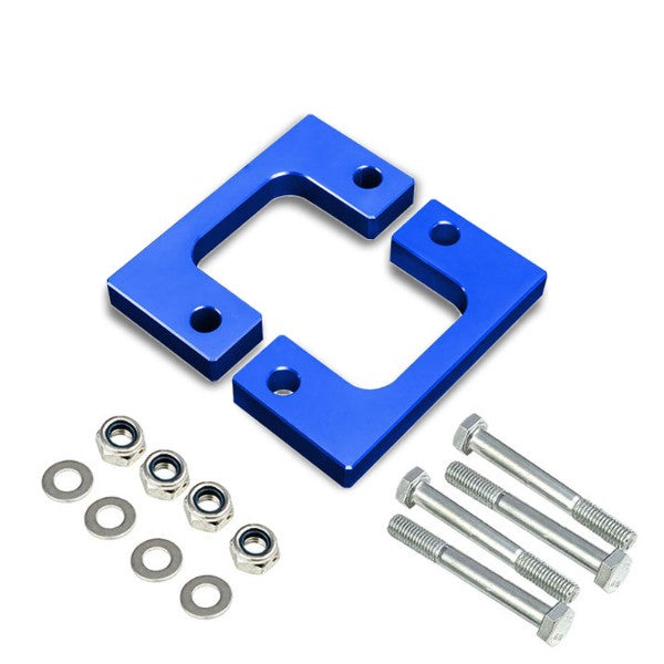 1&quot; Front Blue Low Mount Leveling Lift Kit Spacer For 07-17 Silverado 1500-Suspension-BuildFastCar