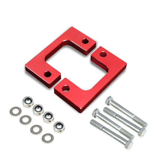 1&quot; Front Red Low Mount Leveling Lift Kit Spacer For 07-17 Silverado 1500-Suspension-BuildFastCar