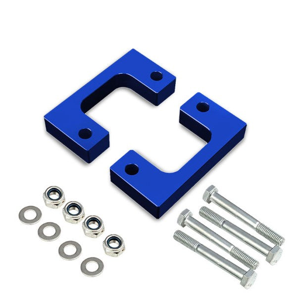 1.5&quot; Front Blue Low Mount Leveling Lift Kit Spacer For 07-17 Silverado 1500-Suspension-BuildFastCar