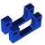 1.5" Front Blue Low Mount Leveling Lift Kit Spacer For 07-17 Silverado 1500-Suspension-BuildFastCar