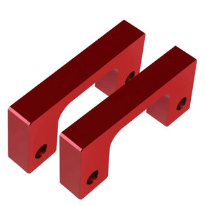 2" Front Red Low Mount Leveling Lift Kit Spacer For 07-17 Silverado 1500-Suspension-BuildFastCar