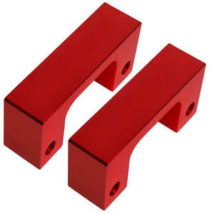 2.5" Front Red Low Mount Leveling Lift Kit Spacer For 07-17 Silverado 1500-Suspension-BuildFastCar