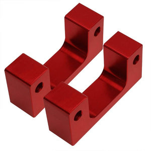 2.5" Front Red Low Mount Leveling Lift Kit Spacer For 07-17 Silverado 1500-Suspension-BuildFastCar