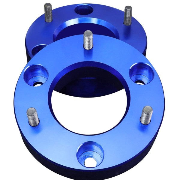 2" Front Blue High Mount Leveling Lift Kit Spacer For 07-17 Silverado 1500-Suspension-BuildFastCar